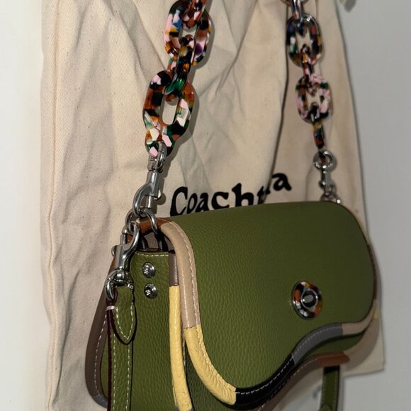 Coach Coachtopia Green Multi Dinky - Picture 5 of 5